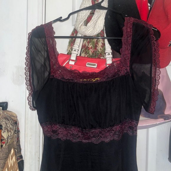 vintage Catherine Malandrino Vamp Dress - Picture 5 of 7